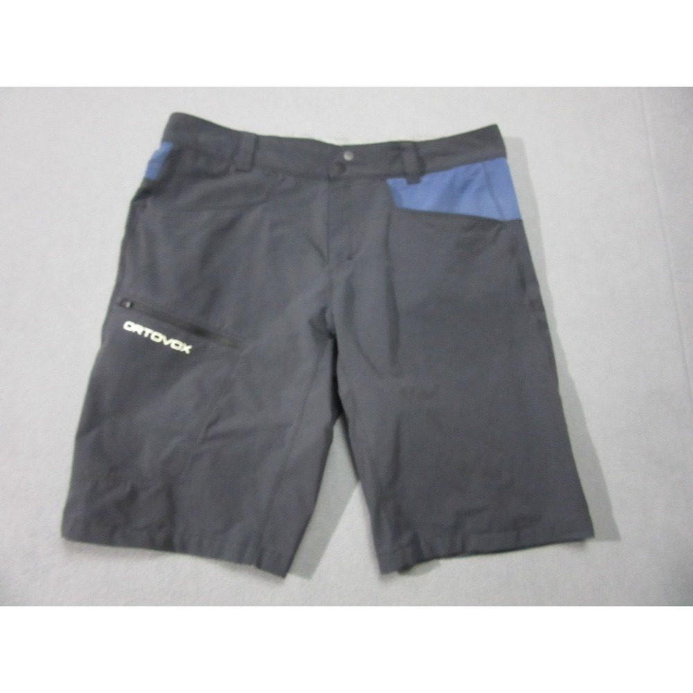 Ortovox Shorts Mens Large Black We Wool The World Low Rise Cargo Pelmo Outdoor